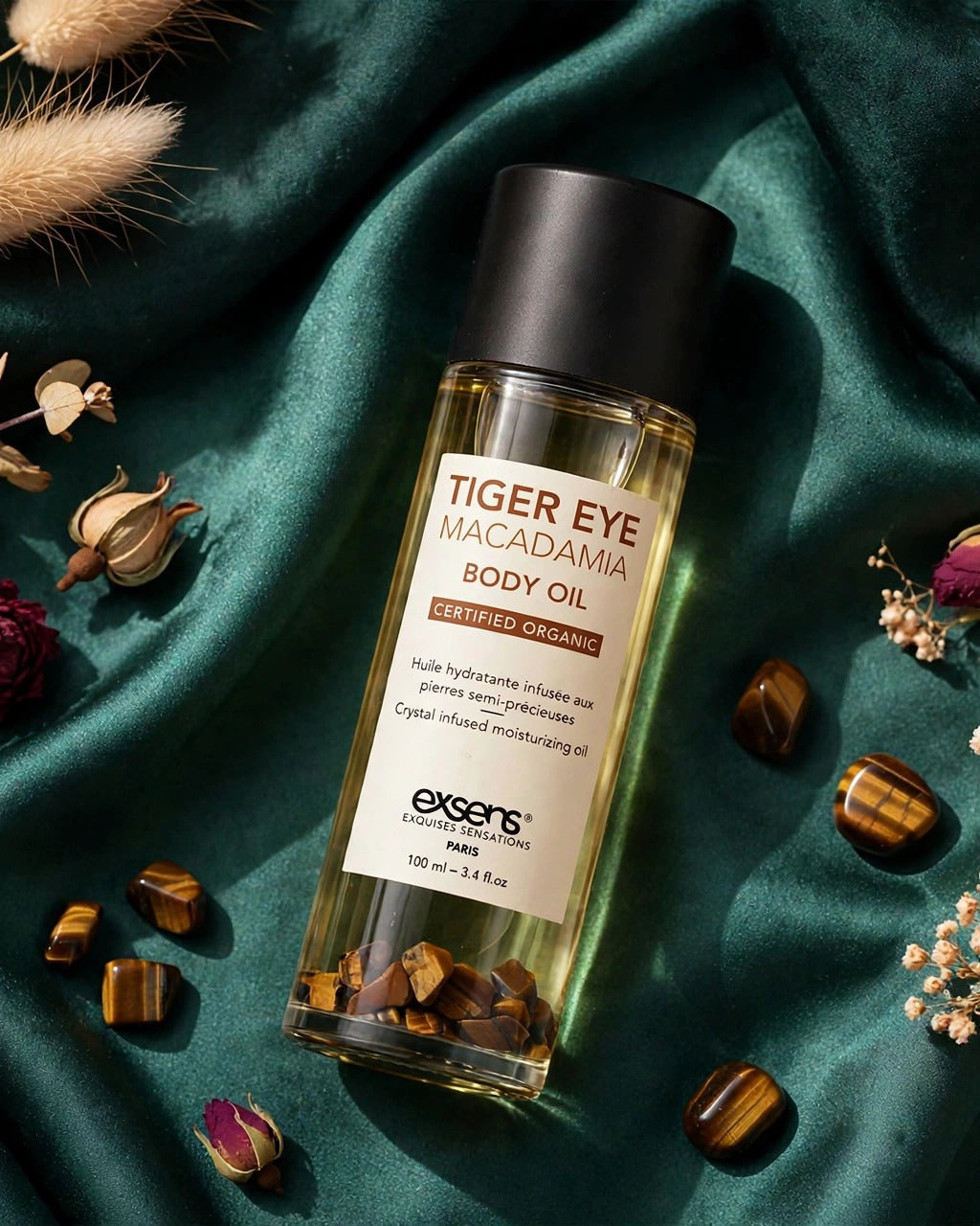 Exsens Tiger Eye Macadamia Body Oil