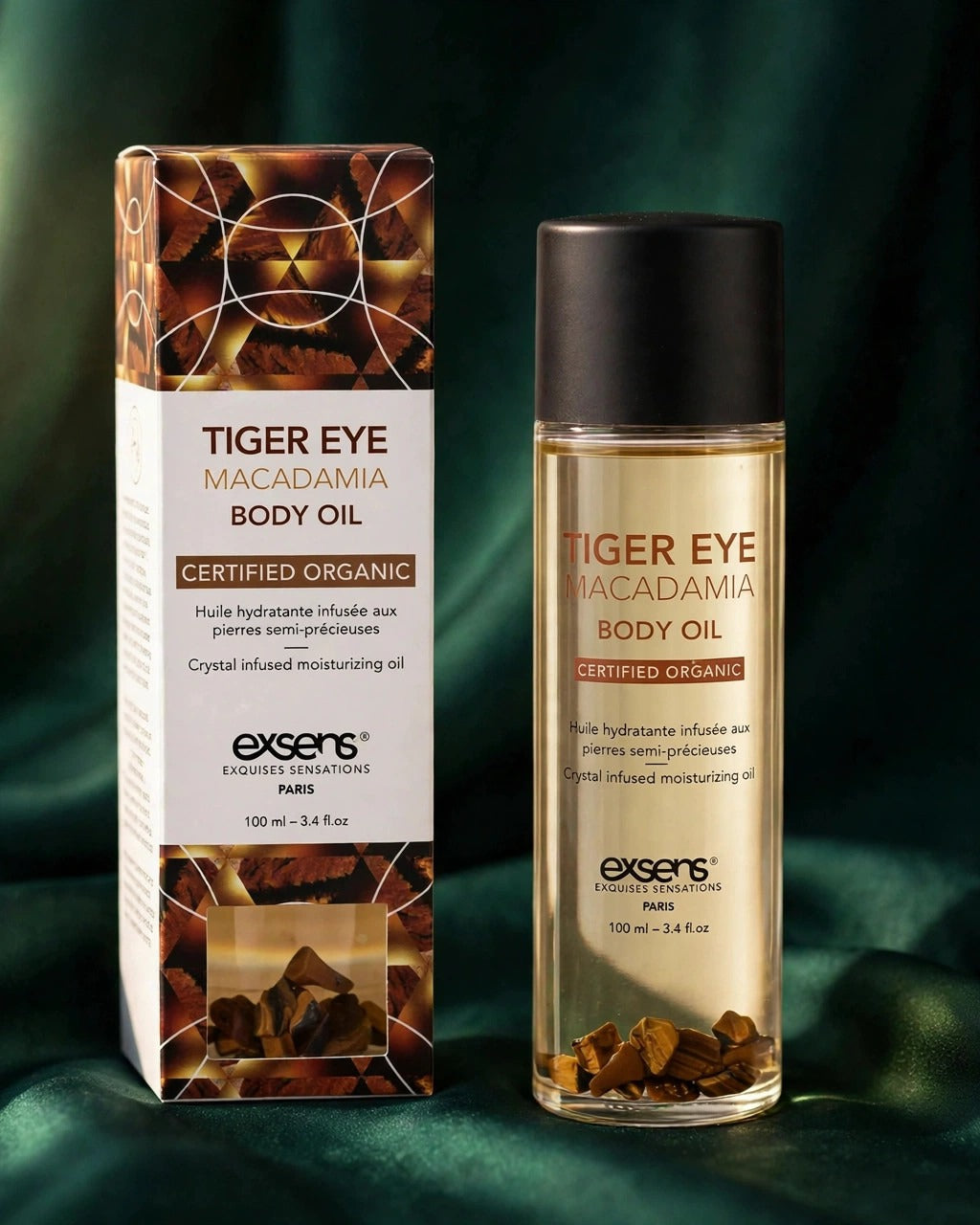 Exsens Tiger Eye Macadamia Body Oil