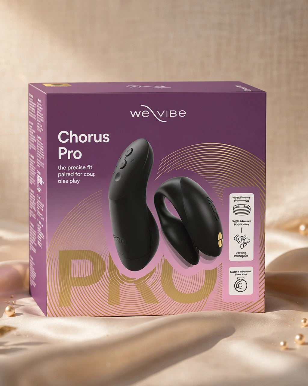 We-Vibe Chorus Pro · Satin Black
